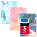 Five Star Fashion College Ruled Notebook. 5 x 7 in. 40 Sheets. 3-Pack
