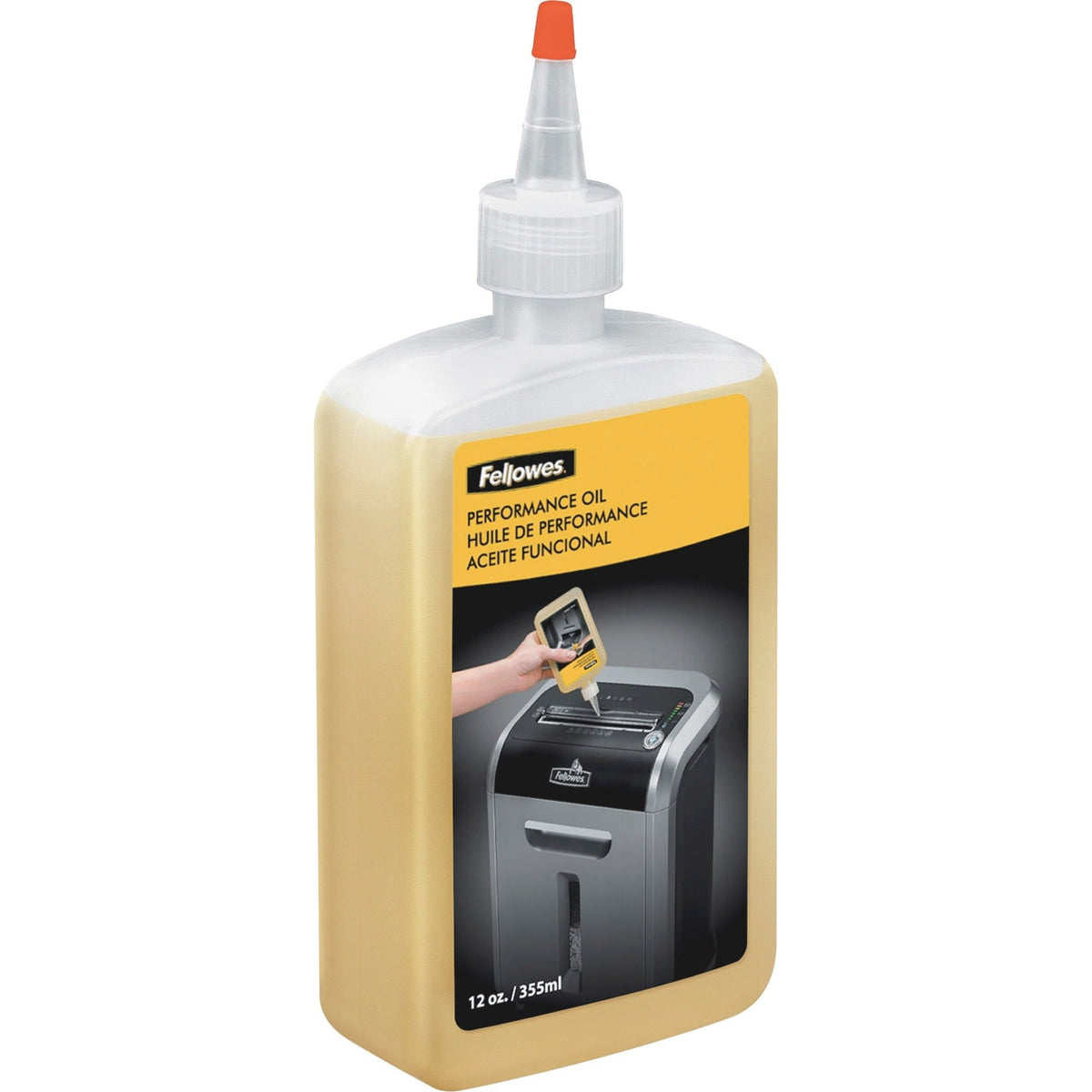 Fellowes Powershred Shredder Oil & Lubricant. 12 oz Bottle