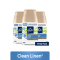 Glade Automatic Spray Refill - Clean Linen. 3 Refills (6.2 oz Each)