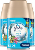 Glade Automatic Spray Refill - Aqua Waves. 3 Refills (6.2 oz Each)