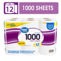 Great Value 1000 Sheets per Roll Toilet Paper. 12 Rolls