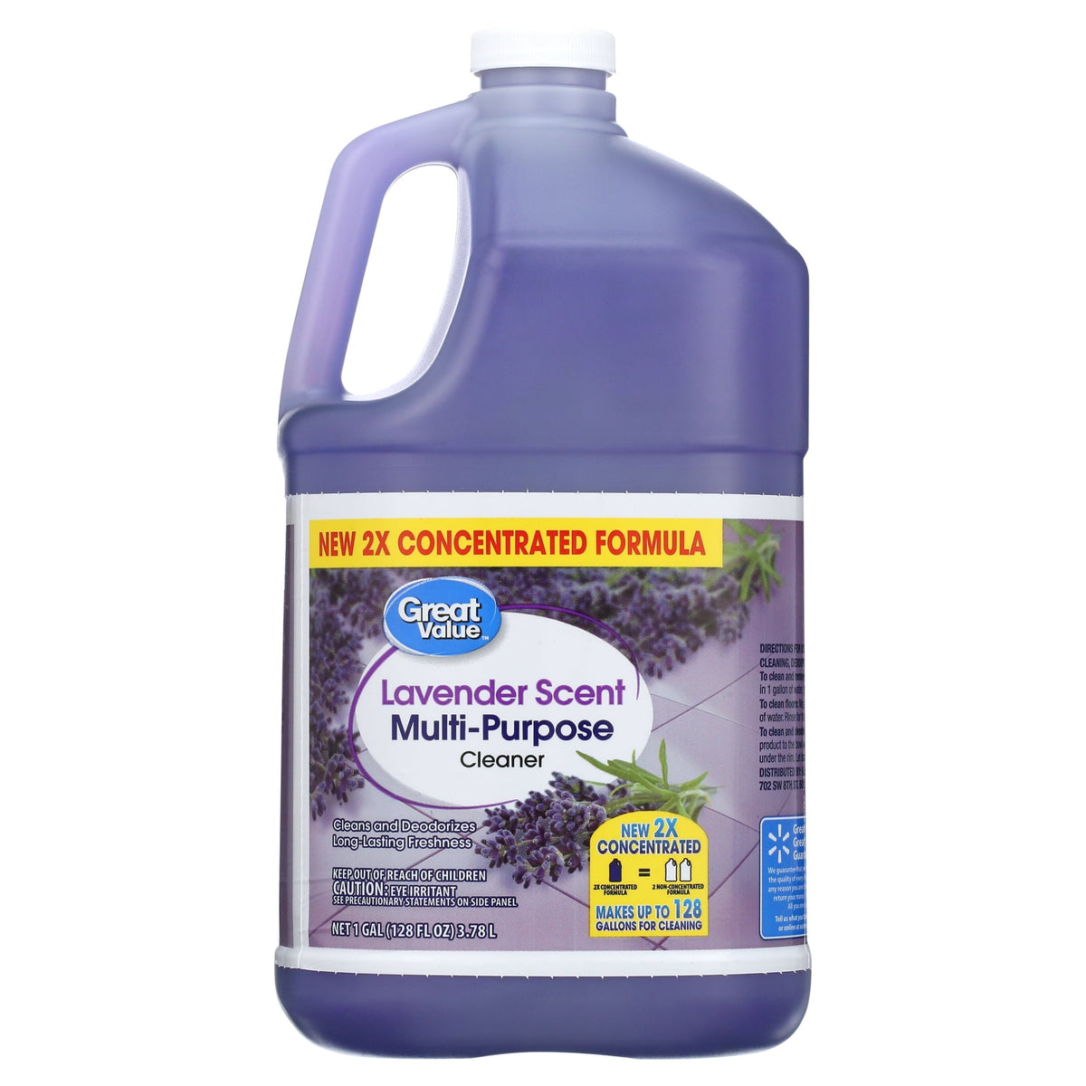 Great Value Multi-Purpose Cleaner. Lavender Scent. 128 fl oz