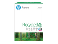 HP Office Recycled Paper. 8.5 x 11. 20 lb. 92 Bright. White. 10-Ream Carton (5.000 Sheets)