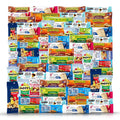 Healthy Snacks. Care Package 70 Count Premium Healthy Mixed Snack Box & Snacks Gift Variety Pack – Great for Home. Lunches. Work. Grab and Go. Office. Meetings. – Breakfast Bars. Bulk Granola Bars