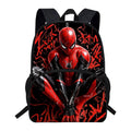 KUNPENG Spidey-Style Backpack. Large-Capacity Superhero Elementary School Bookbag