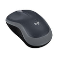 Logitech M185 Wireless Mouse. 2.4GHz USB Receiver. Gray