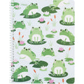 Mead 1-Subject Wide Ruled Notebook. 7.5 x 10.5 in. Frogs. Spiral. 80 Sheets