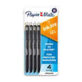 Paper Mate InkJoy Gel Pens. Medium Point. Black. 4 Pack