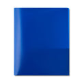 Pen+Gear Blue 3-Prong 2-Pocket Poly Folder