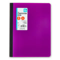 Pen+Gear Wide Ruled Poly Composition Book. 7.5 x 9.75 in. Purple. 80 Sheets