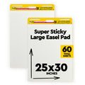 Post-it Super Sticky Easel Pad. 25 x 30 in. 2 Pack