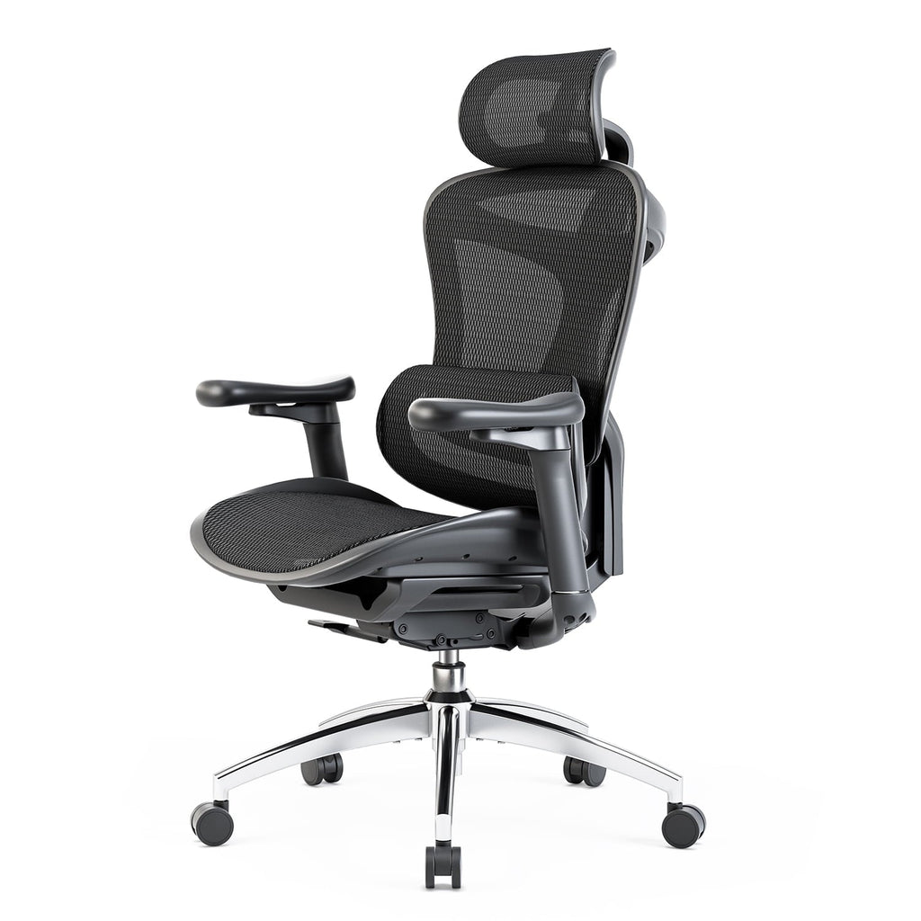 Sihoo Doro-C300 Ergonomic Chair. 3D Armrests  Swivel Chair. Adaptive Lumbar Support Office Chair. Ergonomic Desk Chairs for Adults. Comfort Home Office Chair. Black (Set of 1))