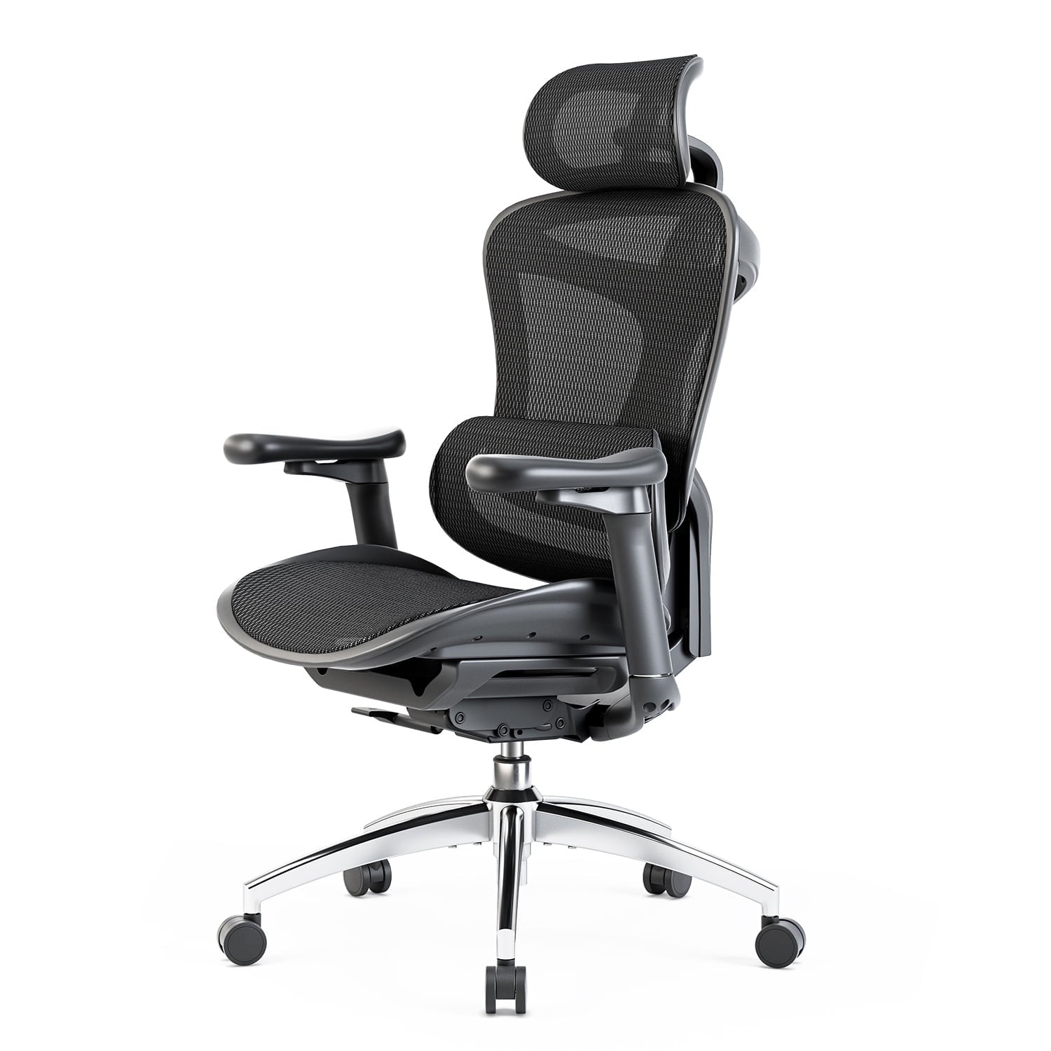 Sihoo Doro-C300 Ergonomic Chair. 3D Armrests  Swivel Chair. Adaptive Lumbar Support Office Chair. Ergonomic Desk Chairs for Adults. Comfort Home Office Chair. Black (Set of 1))