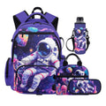 School Supplies Set — Space Astronaut Backpack with Matching Accessories for Students
