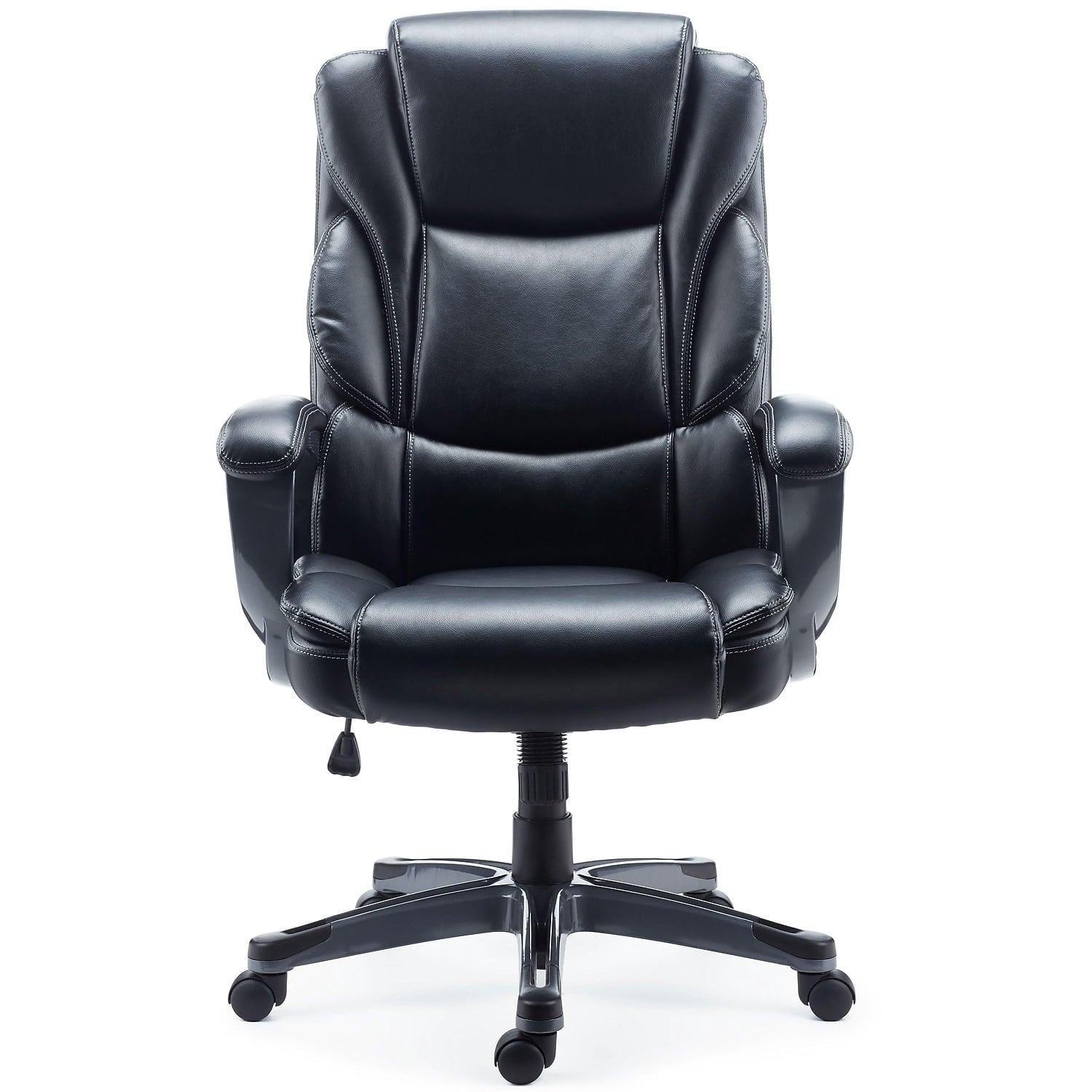 Staples Mcallum Bonded Leather Managers Chair Black 51473