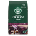 Starbucks Espresso Roast Ground Coffee. Dark Roast. Hot or Iced Coffee. 18 oz