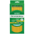 Ticonderoga Wood Pencils. Unsharpened. #2 HB. Yellow. 12 Count