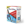 Paper Mate Ballpoint Pens Write Bros. Black Ink Pens Medium Point (1.0mm) 60 Count