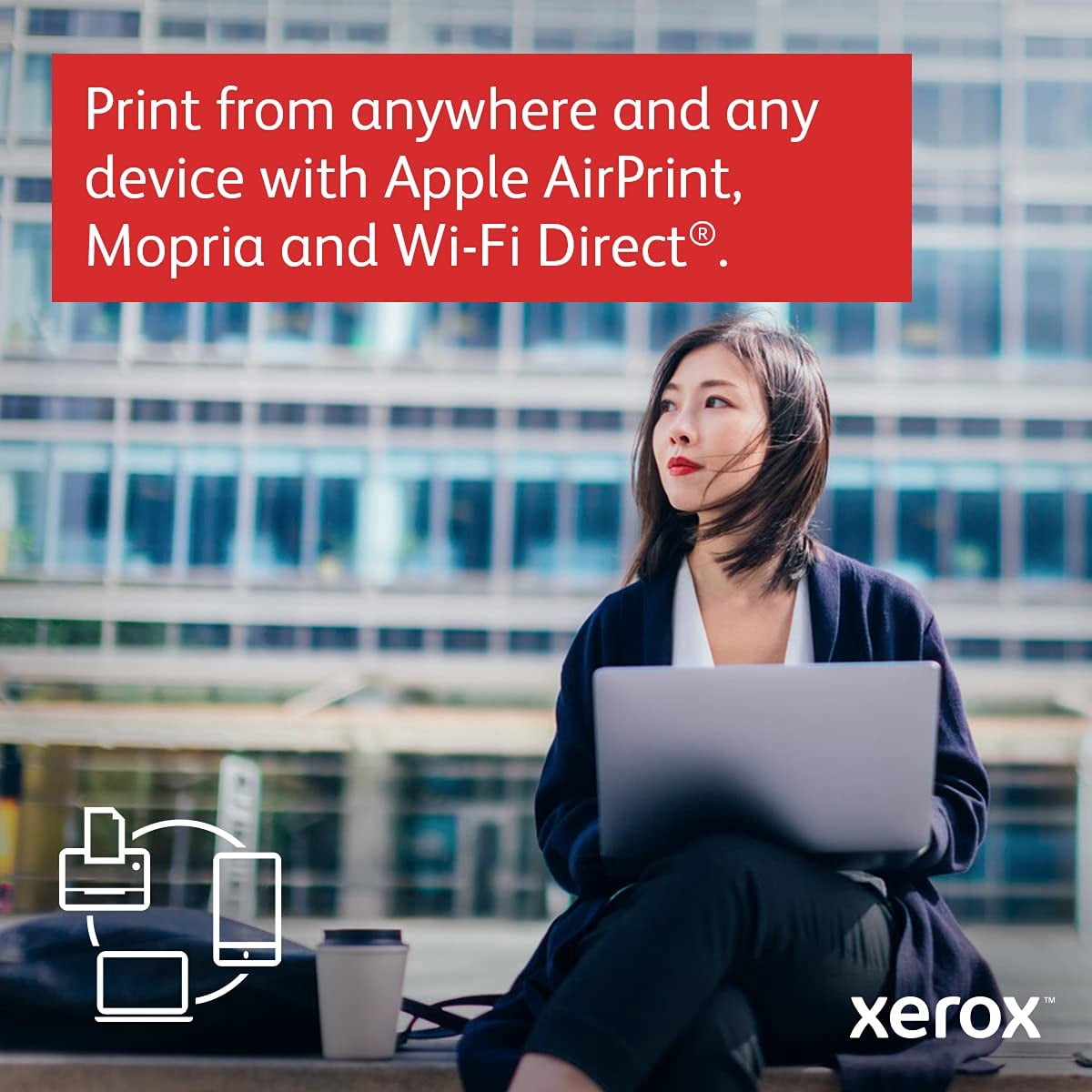 Xerox B225 Wireless Duplex Multifunction Monochrome Laser Printer
