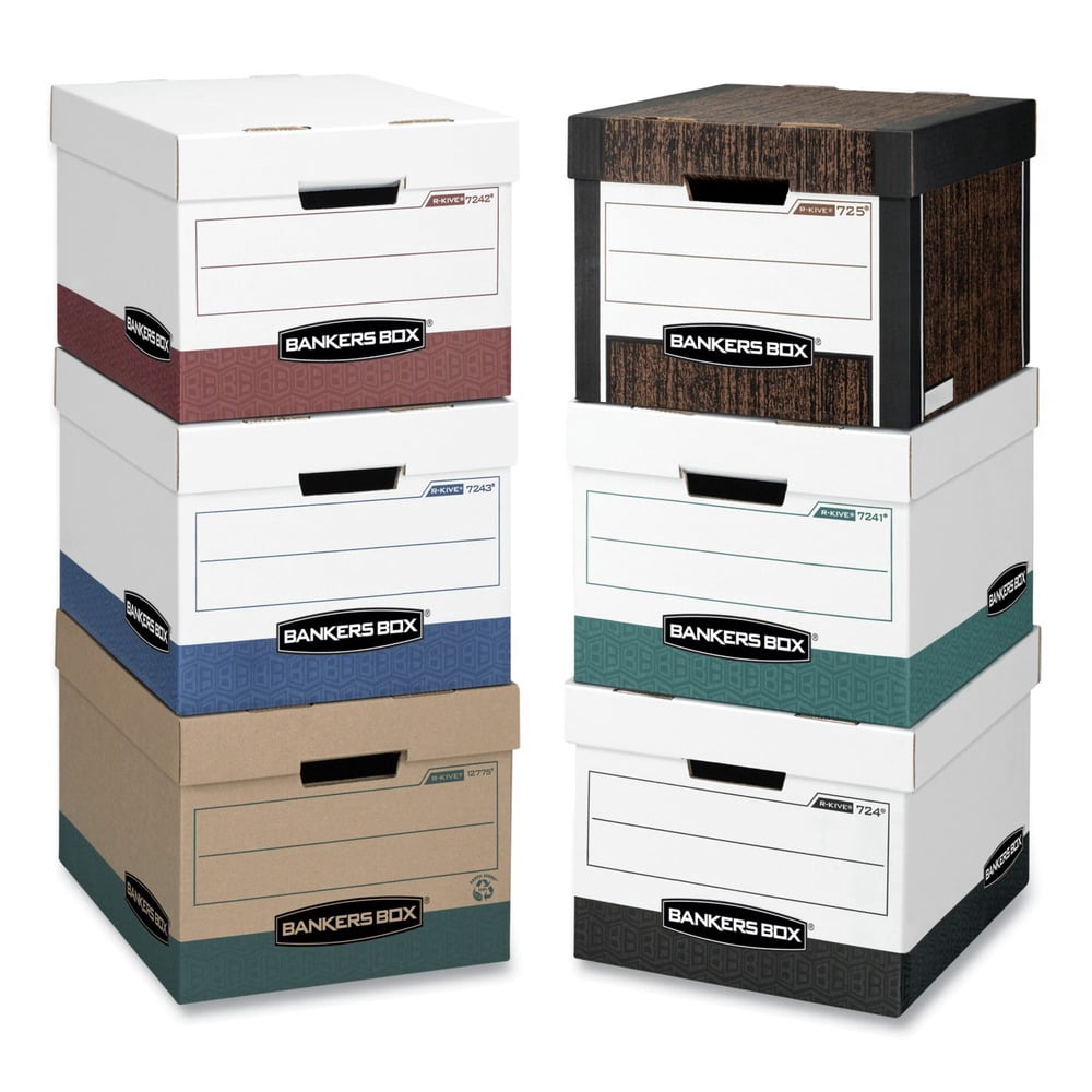 Bankers Box STOR/FILE Storage Boxes. Letter/Legal. 12 Pack