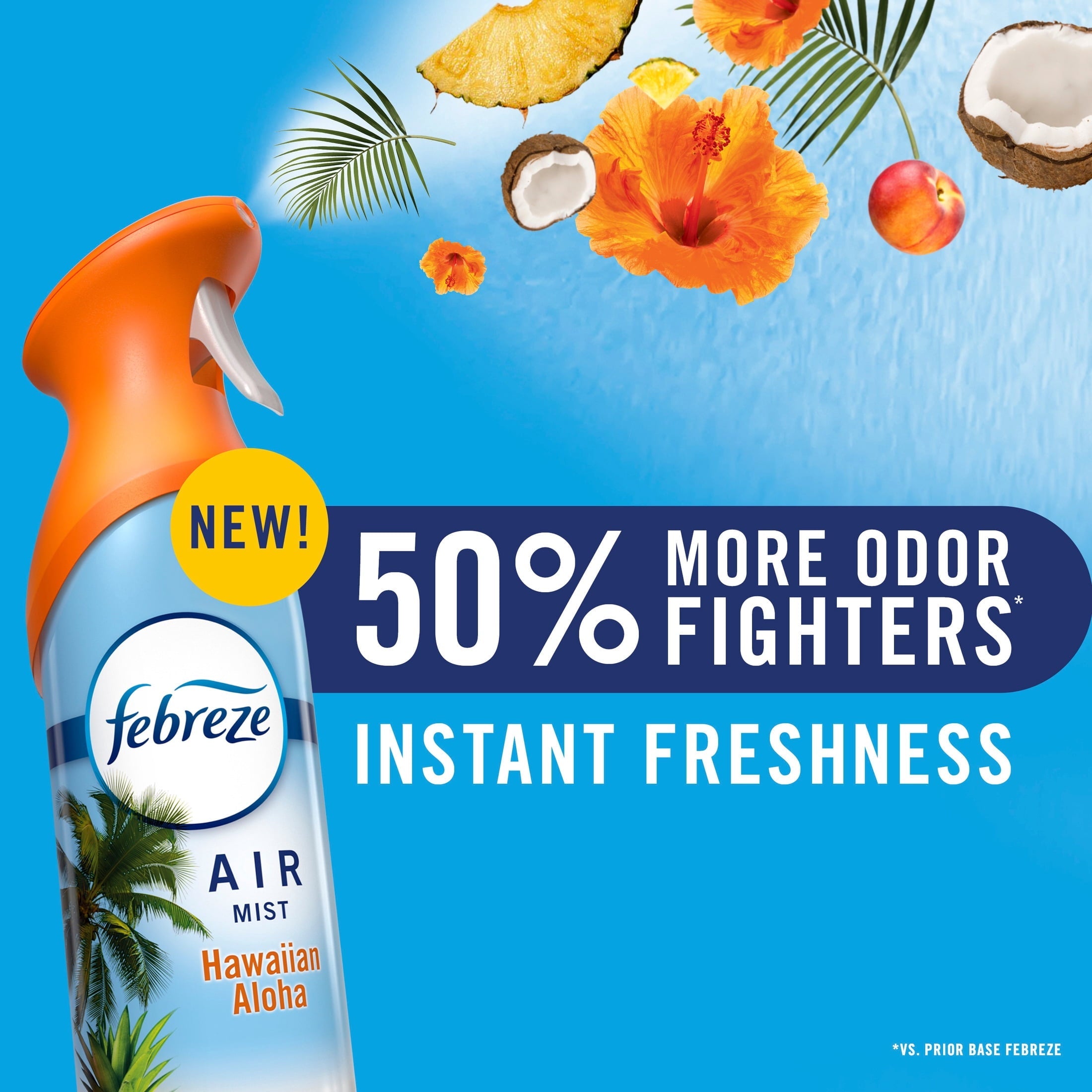 Febreze Air Mist Air Freshener Spray. Linen & Sky Scent. 8.1oz. 2 Count