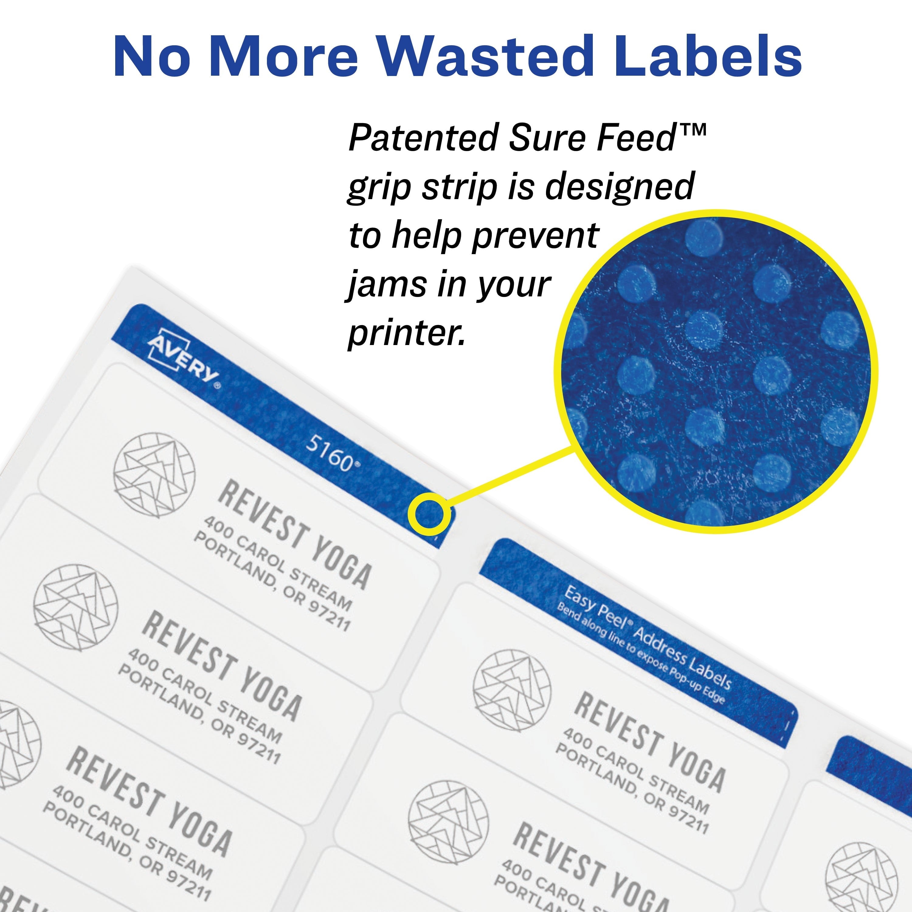 Avery File Folder Labels. 1/3-Cut. 2/3 x 3-7/16. White. 150-Pack