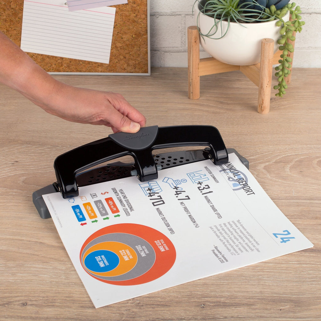 Swingline SmartTouch 3-Hole Punch
