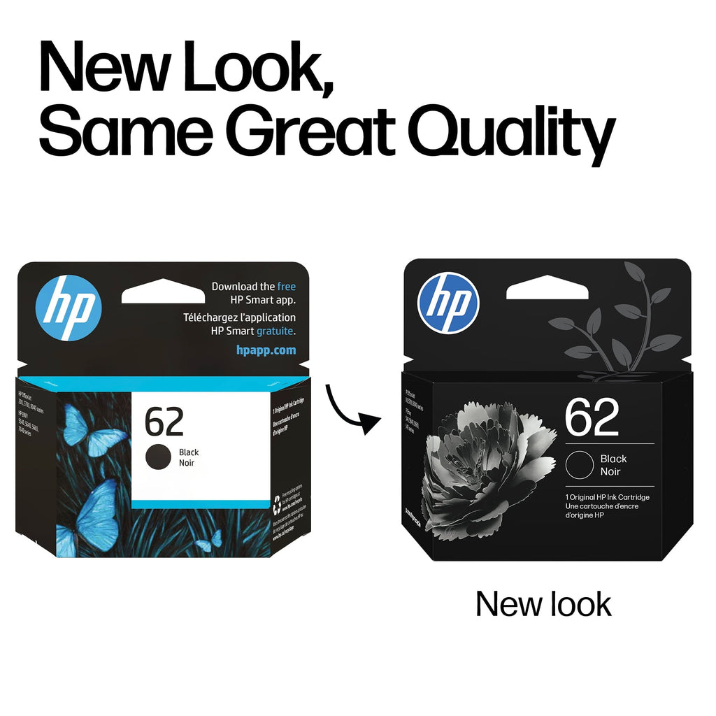 HP 62 Black Ink Cartridge
