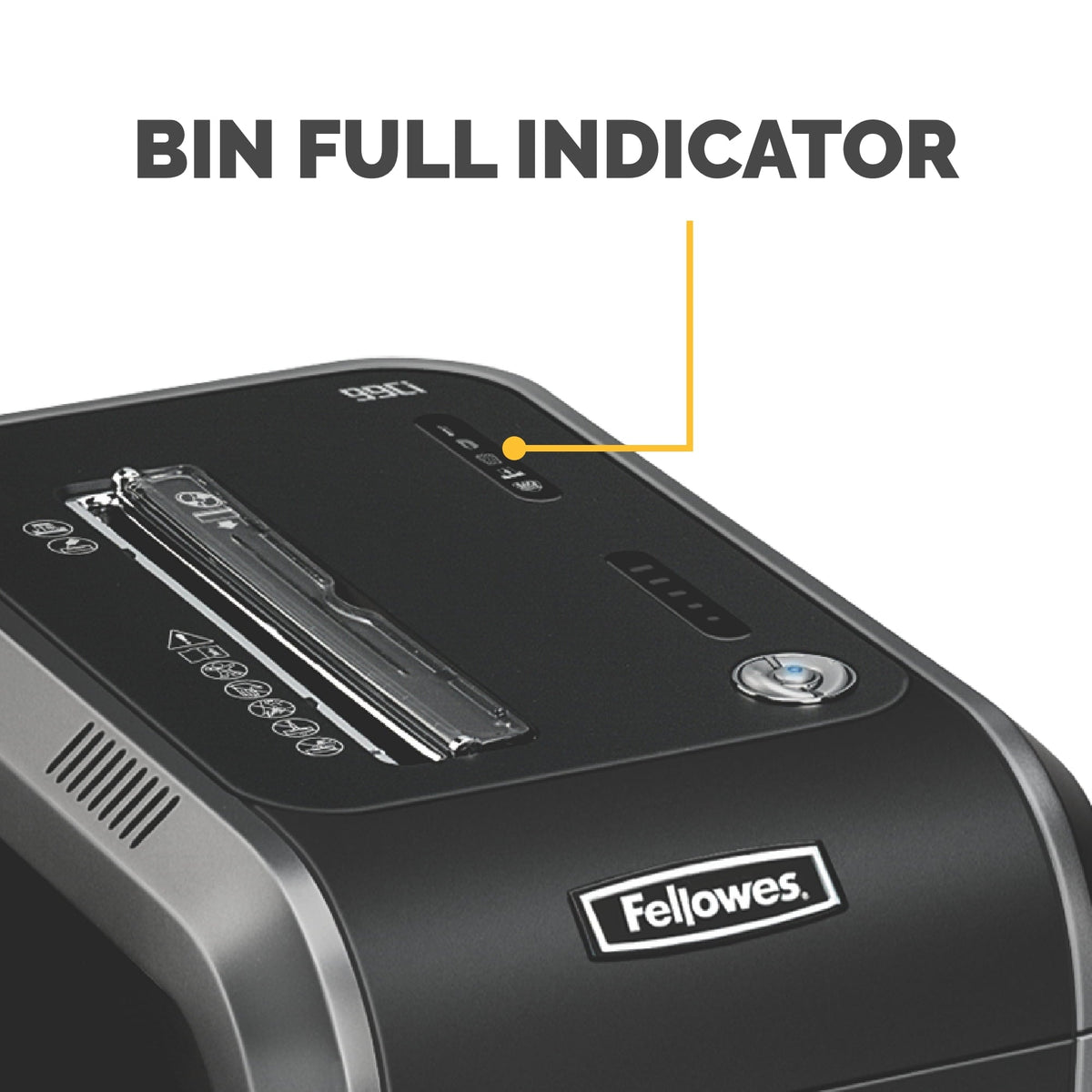 Fellowes Powershred 99Ci 18-Sheet Cross-Cut Shredder. 100% Jam Proof
