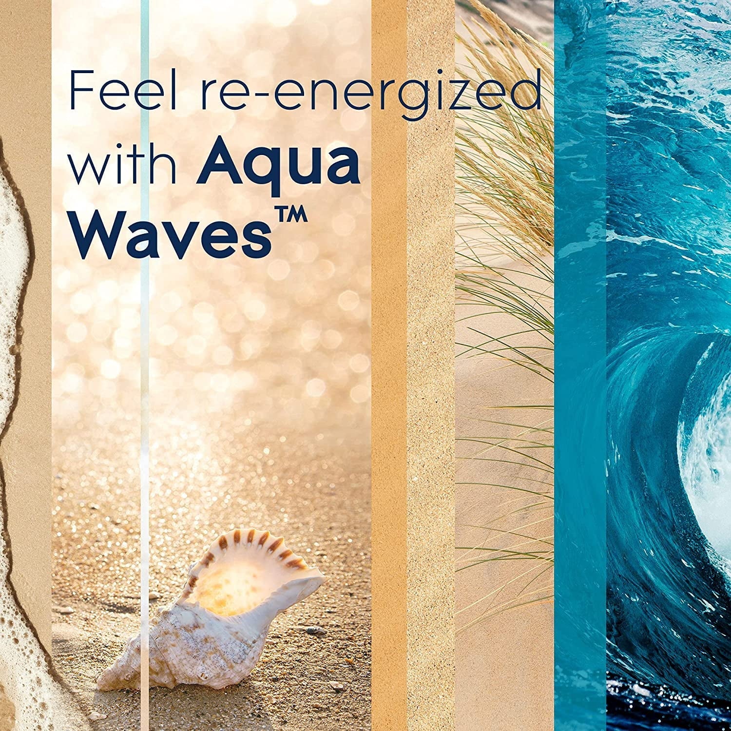 Glade Automatic Spray Refill - Aqua Waves. 3 Refills (6.2 oz Each)