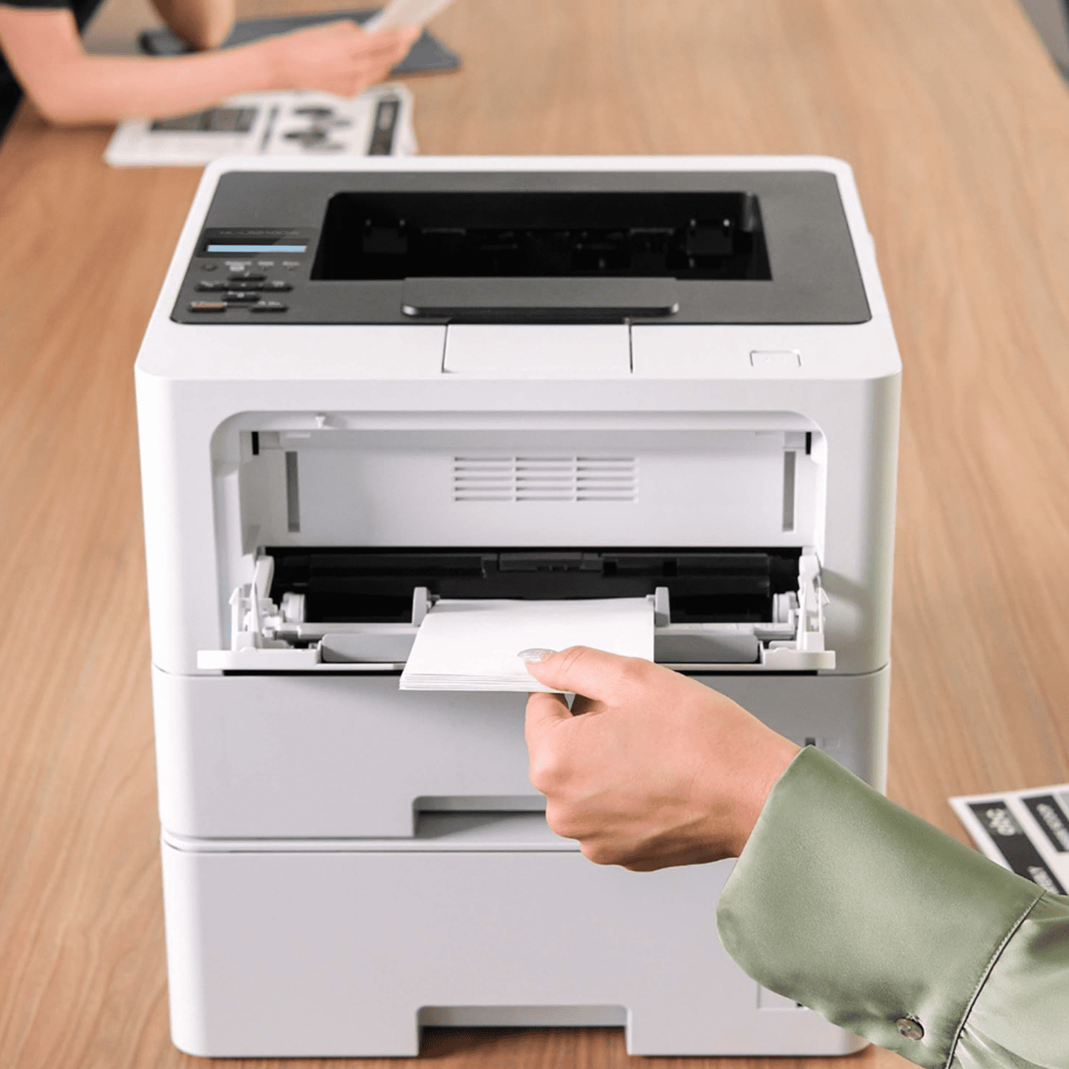 Brother HL-L5210DWT Business Monochrome Laser Printer with Dual Paper Trays