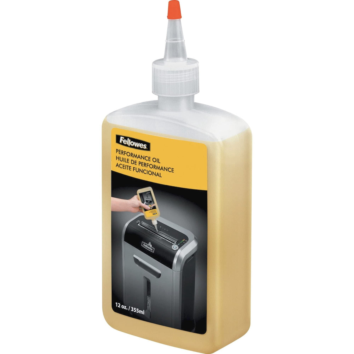 Fellowes Powershred Shredder Oil & Lubricant. 12 oz Bottle