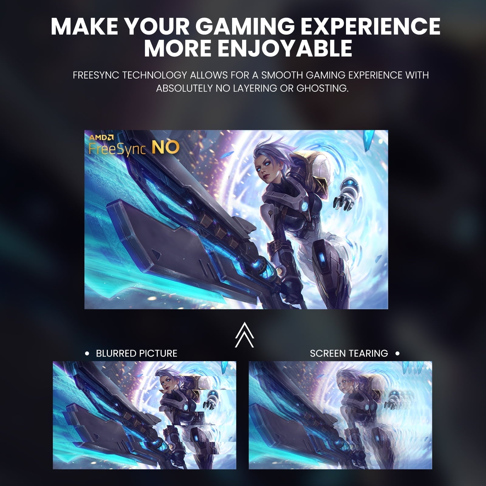 CRUA 24 165Hz/180Hz Curved Gaming Monitor.FHD 1080P Computer Monitor.FreeSync.120% SRGB.Low Motion Blur-Black