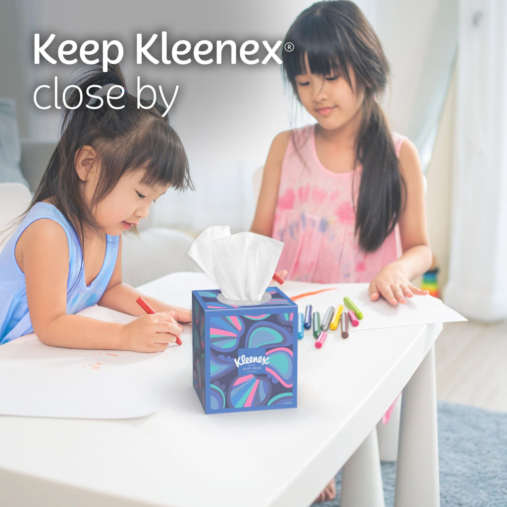 Kleenex Professional Facial Tissue. 2-Ply. 18 Boxes/Case