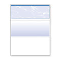 DocuGard Standard Marble Top Blue Security Checks. 8.5 x 11. 2500 Sheets (Carton 5x500)