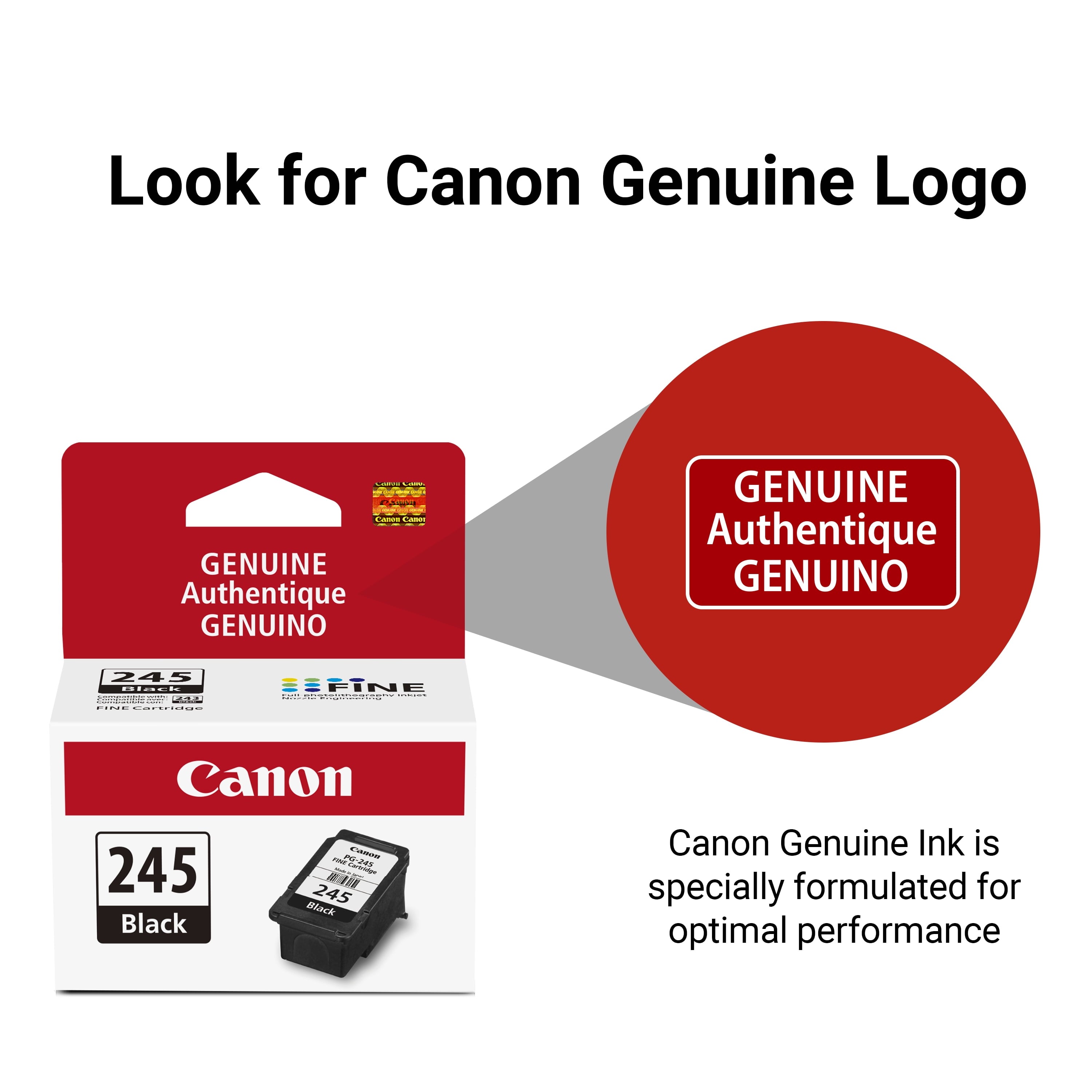 Canon PG-245 Black Inkjet Printer Cartridge