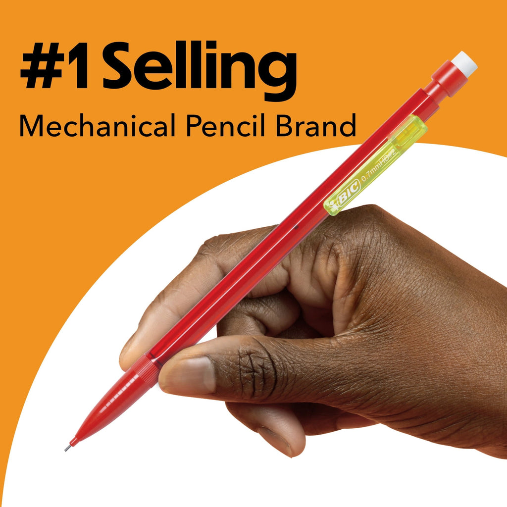 BIC Xtra-Smooth Mechanical Pencil. Medium Point (0.7mm). Perfect For The Classroom & Test Time. 40-Count