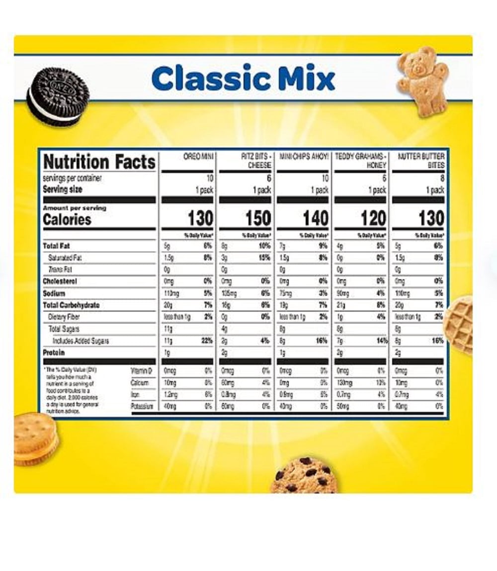 Nabisco Classic Mix Variety Pack (40 ct.)