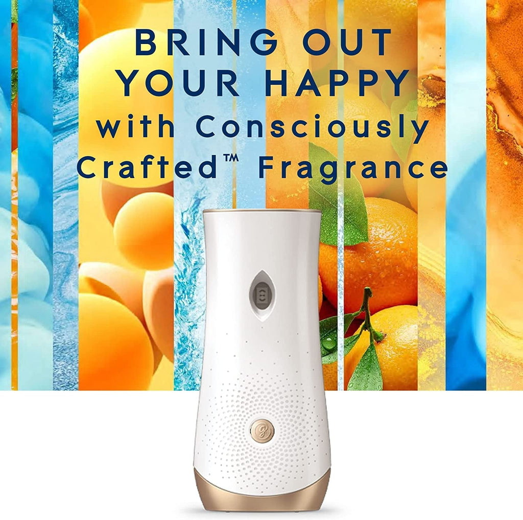 Glade Automatic Spray Refill - Coastal Sunshine Citrus. 3 Refills (6.2 oz Each)